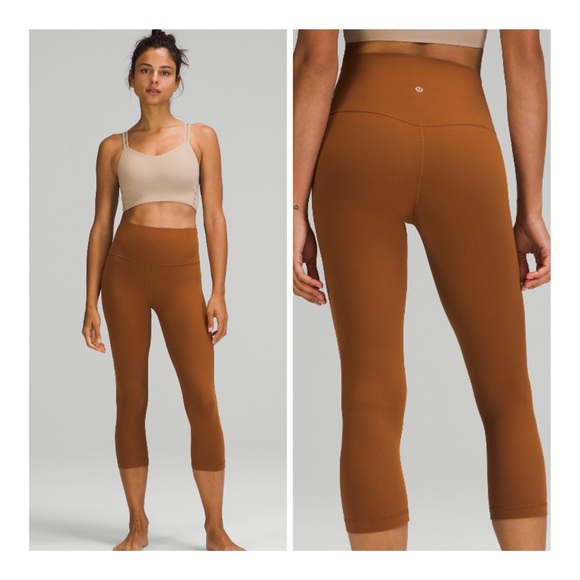 lululemon athletica | Pants u0026 Jumpsuits | Lululemon Align 2 Copper Brown 4  | Poshmark